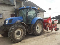 New holland t6.140+Gaspardo mte 6