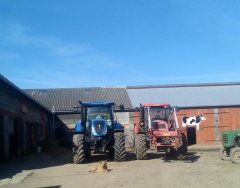 New Holland T6.145 & Zetor Forterra 105