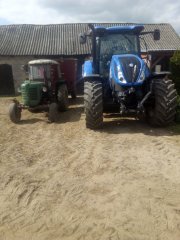 New Holland T6.145 & Zetor Major 3011