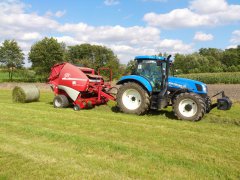 New Holland T6.155 & Lely