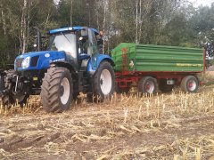 New Holland T6.155, Pronar PT610