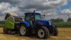 New Holland T6.165 + Claas Variant 360RC