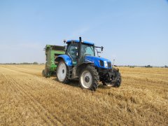 New Holland T6.165 + John Deere 582