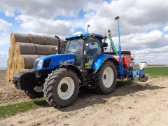 New Holland T6.165 & Siewnik Monosem 6