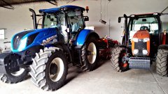 New Holland T6.175 & Kubota M100GX
