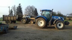 New Holland T6.175 & Ursus 1012 + Fortschritt T088