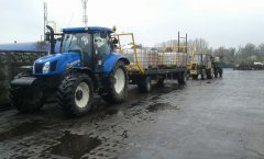 New Holland T6.175 + Wielton & Ursus 1012