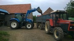 New Holland T6.175 & Zetor 8245