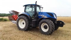 New Holland T7 165S + KUHN Multimaster 113