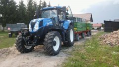 New Holland T7.170 & 2x Pronar