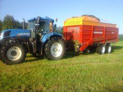 New holland t7.170+Schuitemaker Rapide65 testy