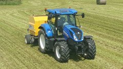 New Holland T7.175 & BR6090