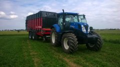 New Holland T7.200&kverneland 10055