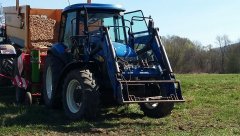 New Holland T7.210 Blue Power & TD5040 & Przyczepa Joskin