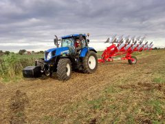 New Holland T7.210 PC & Pottinger Servo 6.50 Nova 6K