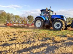 New Holland  T7.210 PC & Pottingetr  SERVO NOVA 6.50 6K