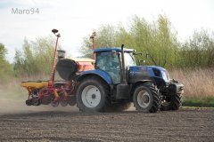 New Holland T7.210 + Vaderstad Tempo T