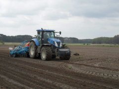 New Holland T7.220 + Monosem