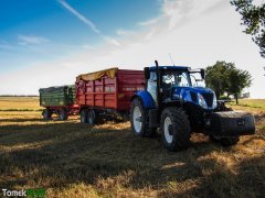 New Holland T7.220 & UMEGA, Metaltech DB 12