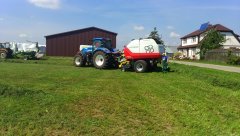 New Holland T7.250 & Pottinger Impres 185 V PRO