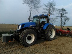 New Holland T7.270 AC + Expom Wicher 5.6m