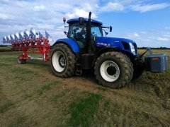 New Holland T7.270 AC & Pöttinger Servo 6.50