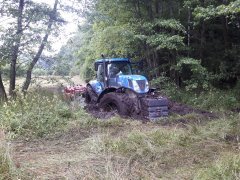 New Holland T7.270 & kverneland  mulczer