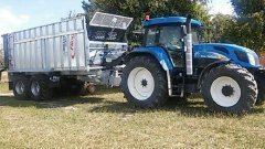 New Holland t7550 & Fliegl Gigant ASW 271