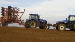 New Holland T8.390 & New Holland TM120