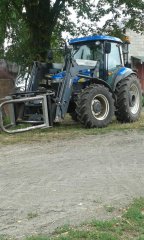 New Holland TD 5030 + Quicke Q35