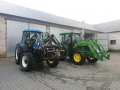 New Holland TD 5040 i John Deere 5080M