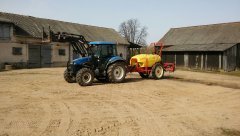 New Holland TD5020 & Bury Pelikan