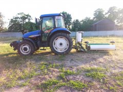 New Holland TD5020 + owijarka simpa