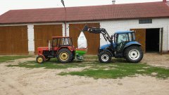 New Holland TD5020 + Ursus C360