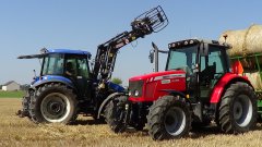 New Holland TD5040 & Massey Ferguson 5455