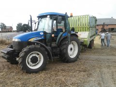 New Holland Td5050 & Claas Sprint 330K