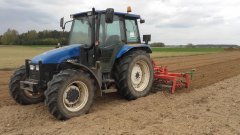 New Holland TL100 + Agro masz