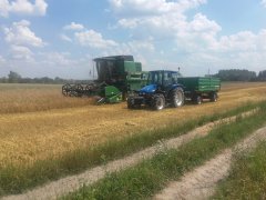 New Holland TL100&John Deere 1188