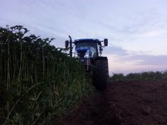 NH T7.270 AC + Lemken