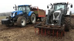 Valtra N123 & New Holland T7 170