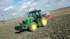 John Deere 6090RC & Kverneland Exacta CL EW