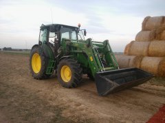 John Deere 6100RC + H340