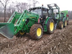 John Deere 6105, John Deere 6630\u0026 Unia Tytan 10 Plus