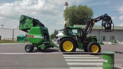 John Deere 6105 R & Sipma PZ 1832 PRIMA