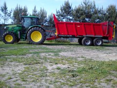 John Deere 6105M & Jolmet 10T