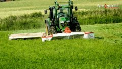 John Deere 6105R+ 2x Kuhn