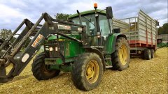 John Deere 6110 + Cynkomet 8T