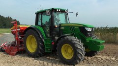 John Deere 6115M + Perugini Concept & Pneusej Pluma 300