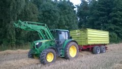 John Deere 6125M & Conow TMK16