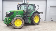 John Deere 6140r - odnowa lakieru - stan początkowy